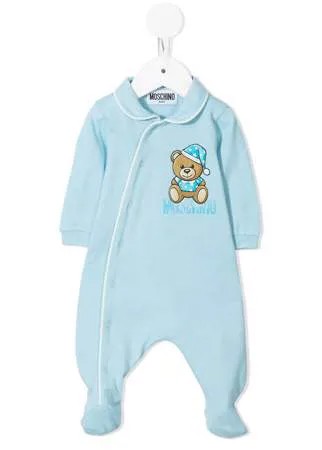 Moschino Kids пижама с принтом Teddy Bear