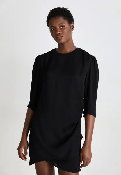 Коктейльное/праздничное платье DRESS DKNY, цвет black