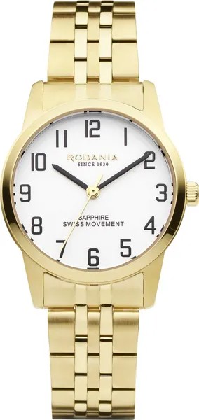 Наручные часы женские RODANIA R22021 золотистые