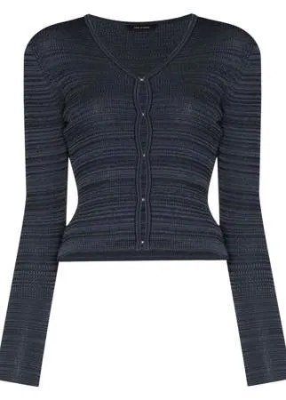 Low Classic кардиган в рубчик