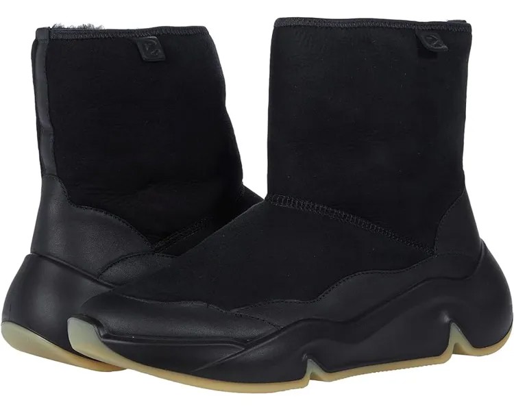 Ботинки ECCO Chunky Sneaker Hygge Boot, цвет Black/Black