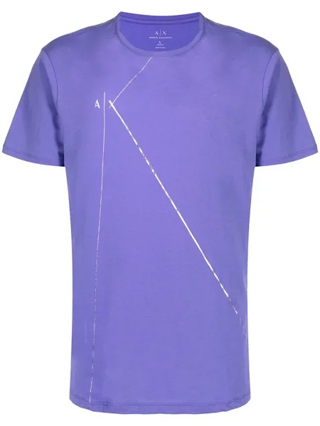 Armani Exchange logo-print T-shirt