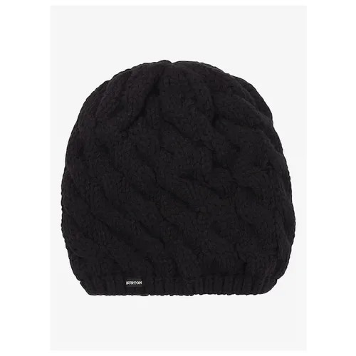 Шапка BURTON Birdie Beanie размер One Size, true black