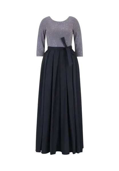 Вечернее платье с блестками Vera Mont, цвет Patch Dark Blue Dark Blue