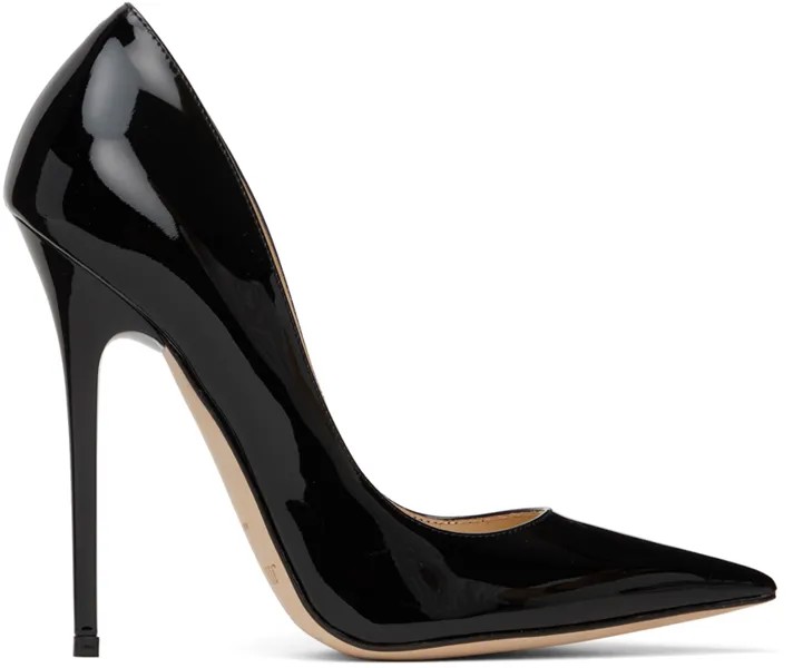 Черные туфли Анук на 120 каблуках Jimmy Choo