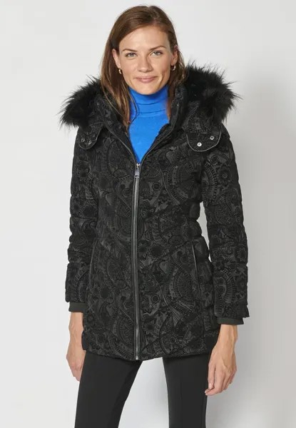 Парка Padded Long Koroshi, черный