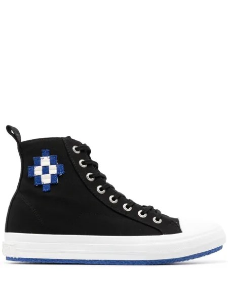 Marcelo Burlon County of Milan высокие кеды на шнуровке, черный