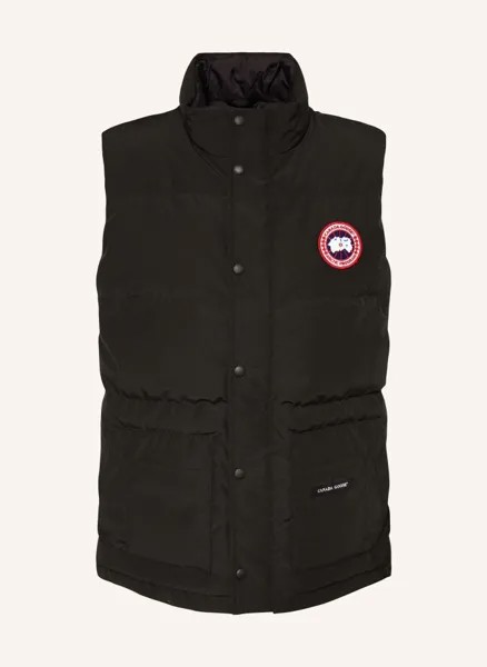 Пуховик фристайл Canada Goose, черный