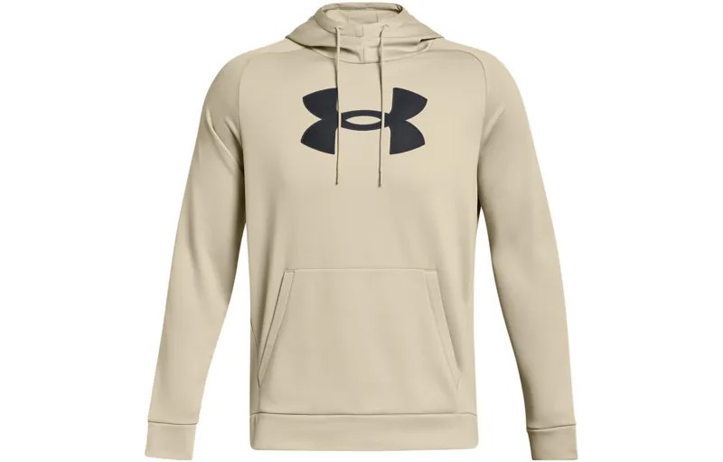 Толстовка Armour Fleece мужская цвета хаки Under Armour, хаки