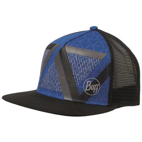 Кепка Buff Trucker Cap Optic Block Cape Blue