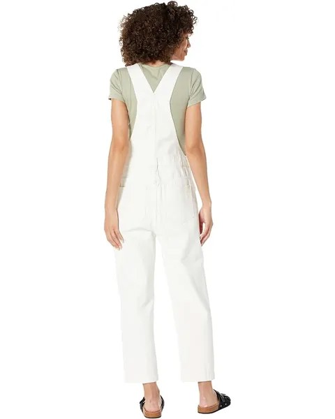 Брюки Madewell Straight-Leg Overalls in Tile White, цвет Tile White