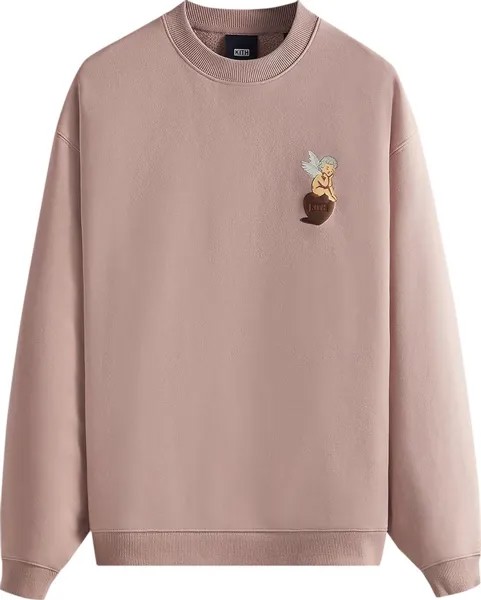 Толстовка Kith Cupid III Crewneck 'Morganite', розовый