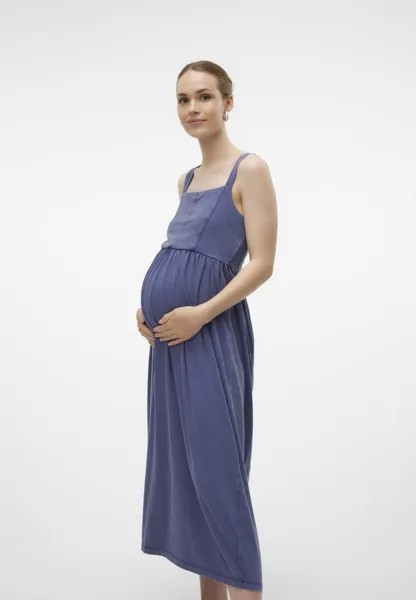 Платье из джерси Mldesi Midi Dress MAMALICIOUS, стирка Oceana