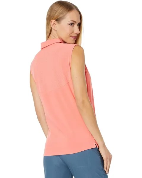 Поло Puma Harding Sleeveless Polo, цвет Carnation Pink