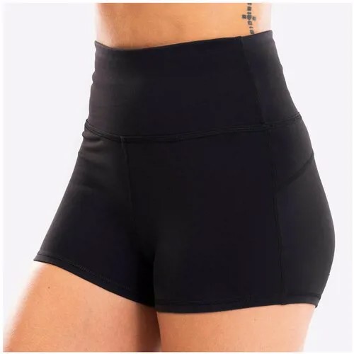 Шорты для современного танца облегающие женские черные DOMYOS Х Decathlon S