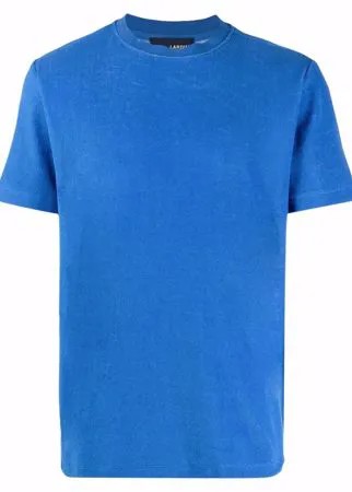 Lardini фактурная футболка с короткими рукавами