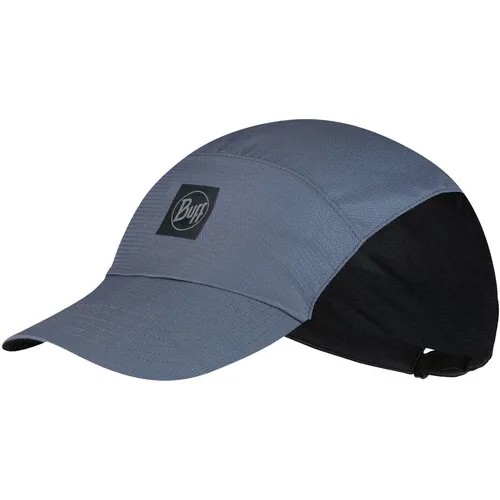 Кепка Buff Speed Cap Solid Steel, голубой, серый