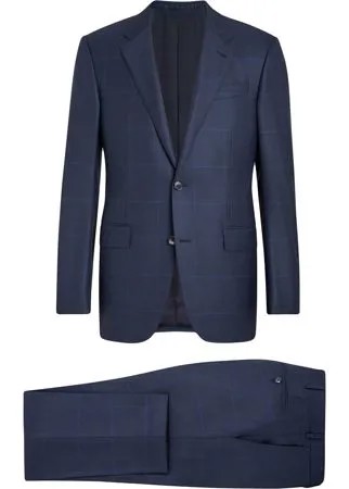 Ermenegildo Zegna клетчатый костюм-двойка