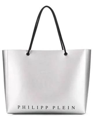 Philipp Plein сумка-тоут с эффектом металлик
