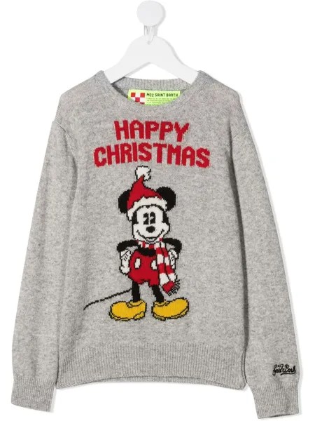 MC2 Saint Barth Kids джемпер Douglas Mickey Christmas