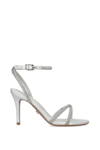 Туфли «Звездный взгляд» Carvela, серебро