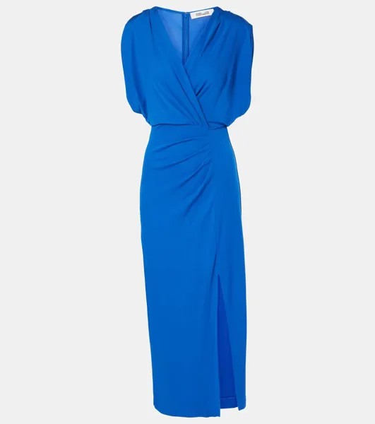 Платье-миди из джерси от Wiliams Diane Von Furstenberg, цвет sapphire blue