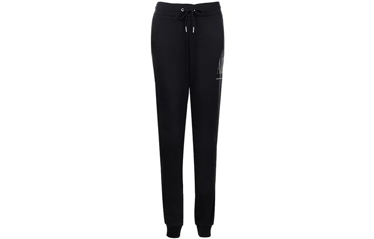 ARMANI EXCHANGE Женские трикотажные спортивные штаны, цвет Black