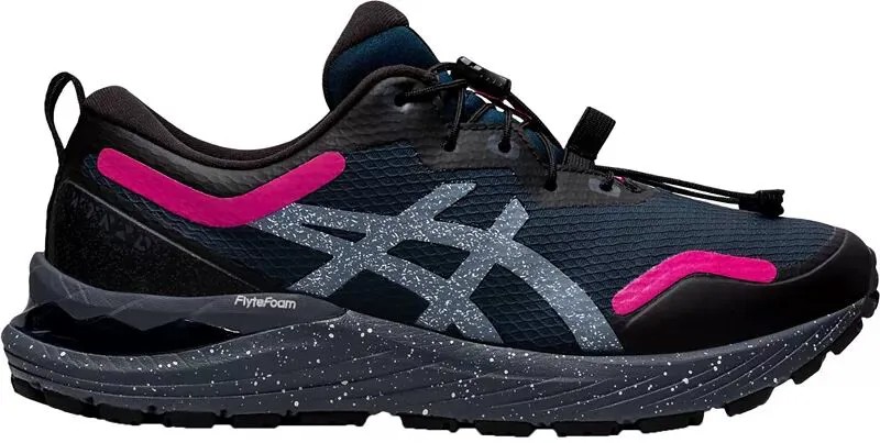 Женские всезимние беговые кроссовки Asics Gel-Cumulus 23, темно-синий/розовый