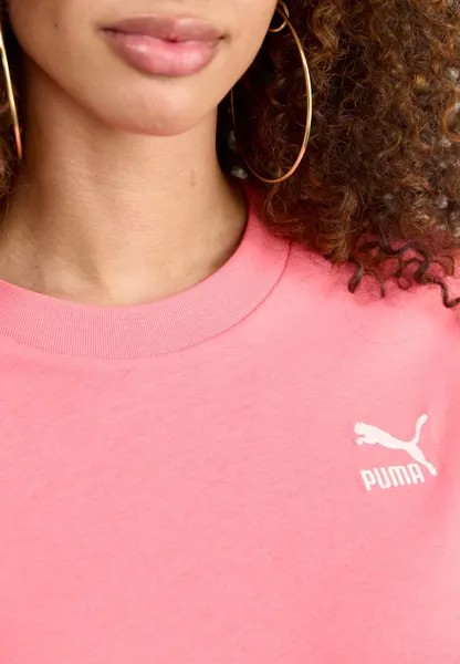 Платье из джерси Better Classics Tee Dress Puma, розовый