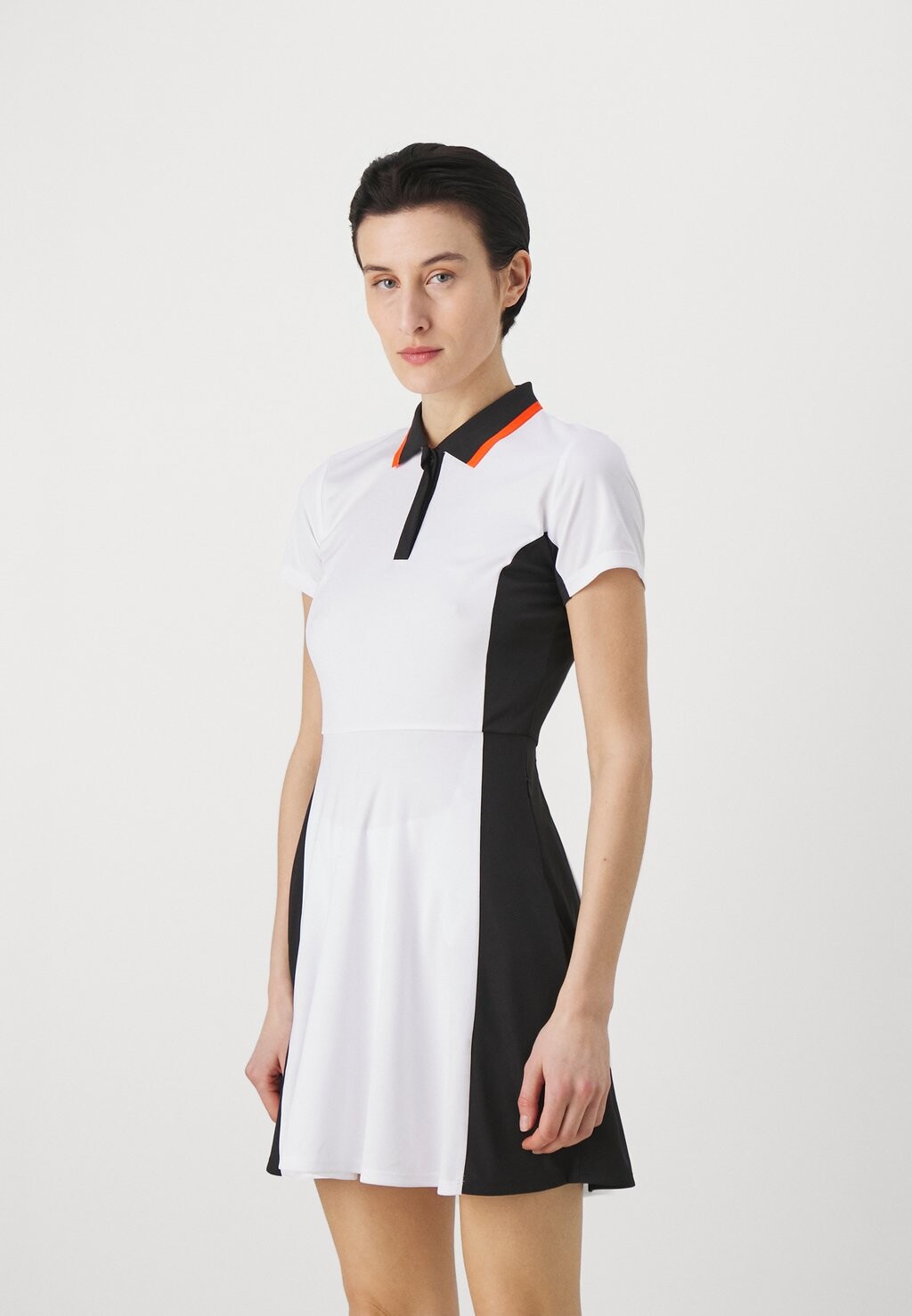 Платье из джерси DOLORES J.LINDEBERG Sports, цвет white