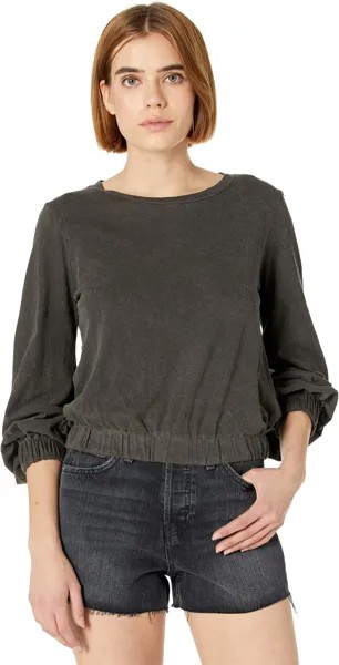 Футболка LAmade Artesia Boxy Tee w/ Elastic Waist, цвет Raven