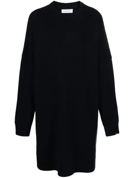 Extreme cashmere кашемировое платье N° 303 Sandra, синий