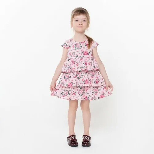 Платье для девочки , цвет розовый, рост 110