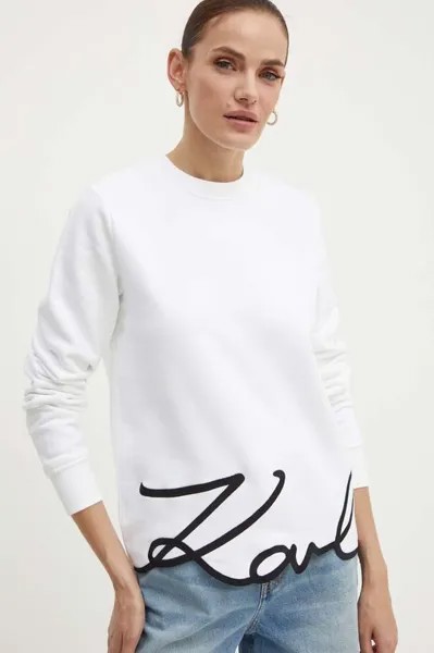 Толстовка Karl Lagerfeld, белый