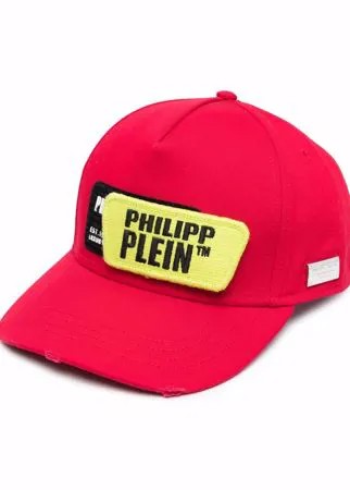 Philipp Plein кепка с нашивкой-логотипом