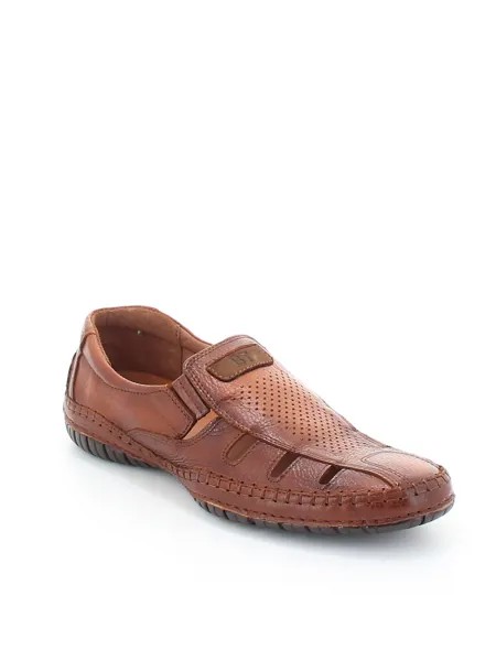Туфли Baden мужские летние, размер 41, цвет коричневый, артикул WL097-010