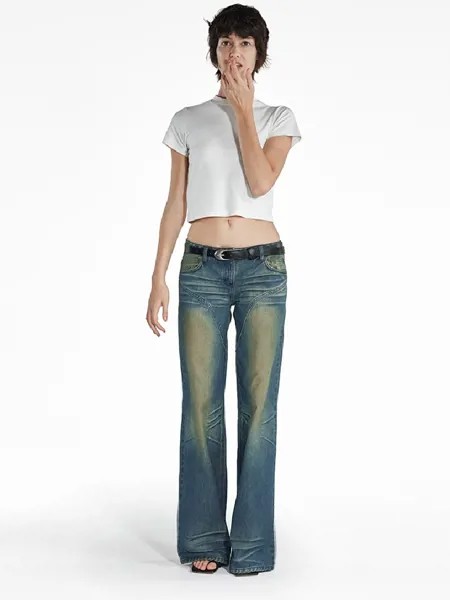 2022 женские джинсы трендовые хлопковые винтажные Лоскутные Повседневные женские джинсы y2k одежда новые модные высококачественные брюки бюстгальтер traf XL