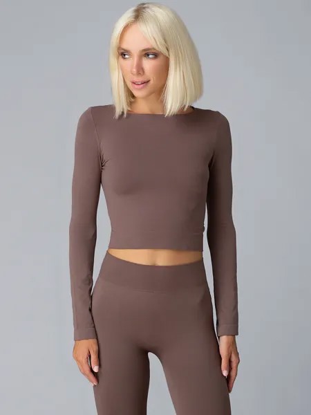 Топ женский Giulia CROP TOP серый L/XL