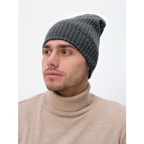 Шапка бини Rittlekors Gear, размер Универсальный, серый..