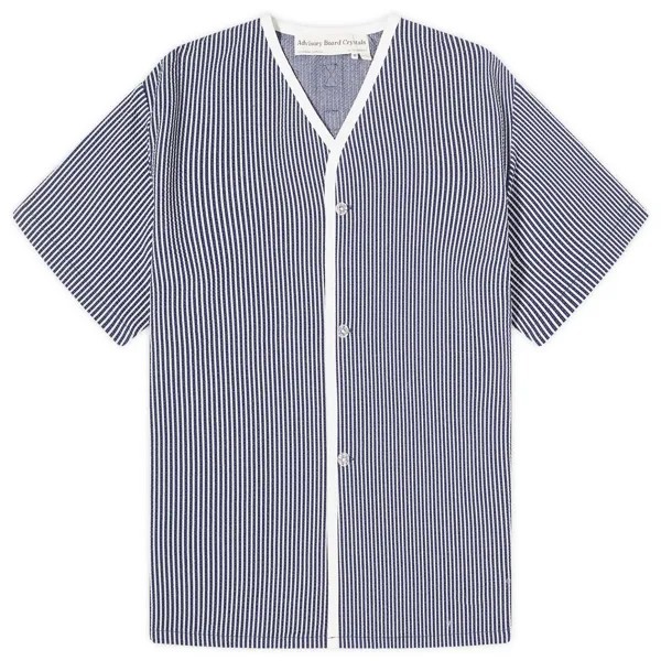 Лонгслив Advisory Board Crystals 1960 Malibu High Gauze Baseball Top, цвет Navy Stripe