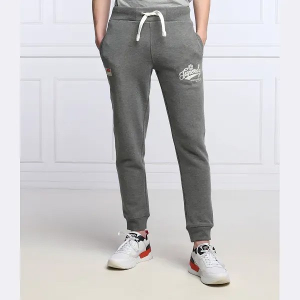 Спортивные брюки стандартного кроя Superdry, серый