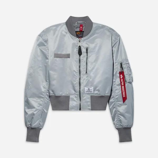 Укороченная летная куртка L-2B gen ii Alpha Industries, голубой