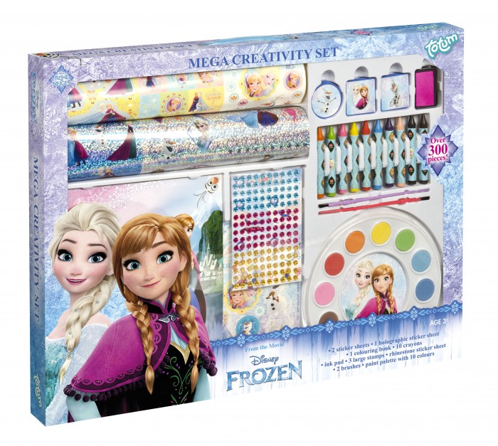Totum Набор для творчества Frozen mega creativity set 3 в 1