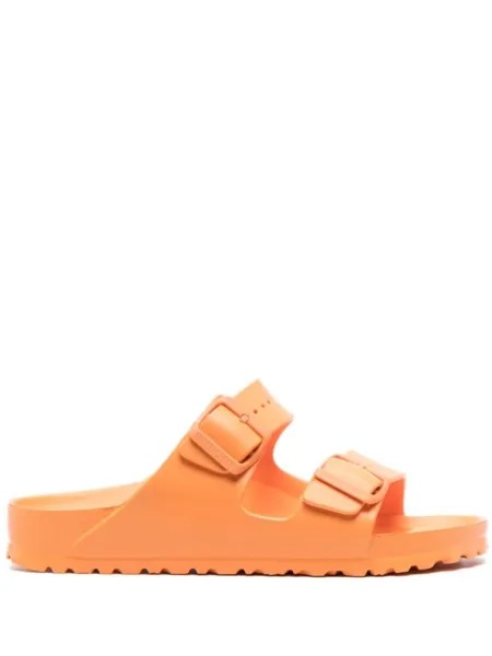 Birkenstock шлепанцы Arizona с пряжками, оранжевый