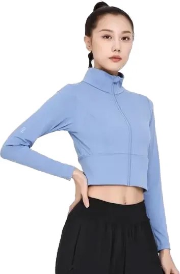 Толстовка женская KELME Tight Jacket голубая XL