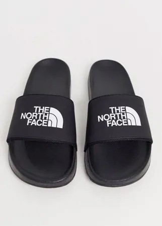 Черные шлепанцы The North Face Base Camp II-Черный