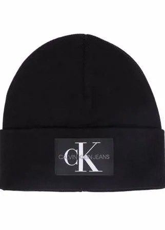 Calvin Klein шапка бини с монограммой