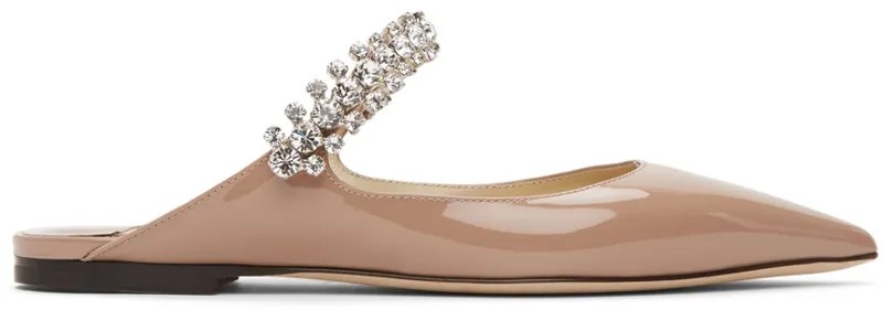 Розовые балетки Jimmy Choo