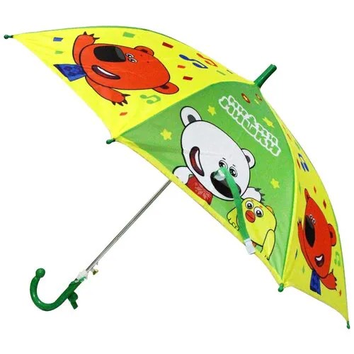 Зонт-трость Играем вместе, зеленый, желтый