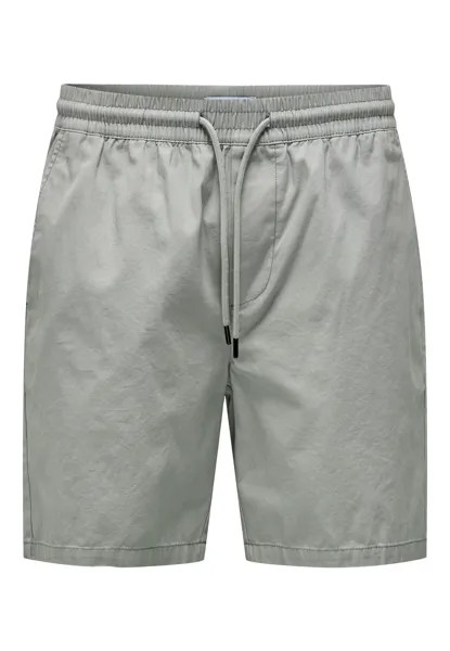 Спортивные брюки ONLY Shorts 'Tell Life 0119', серый